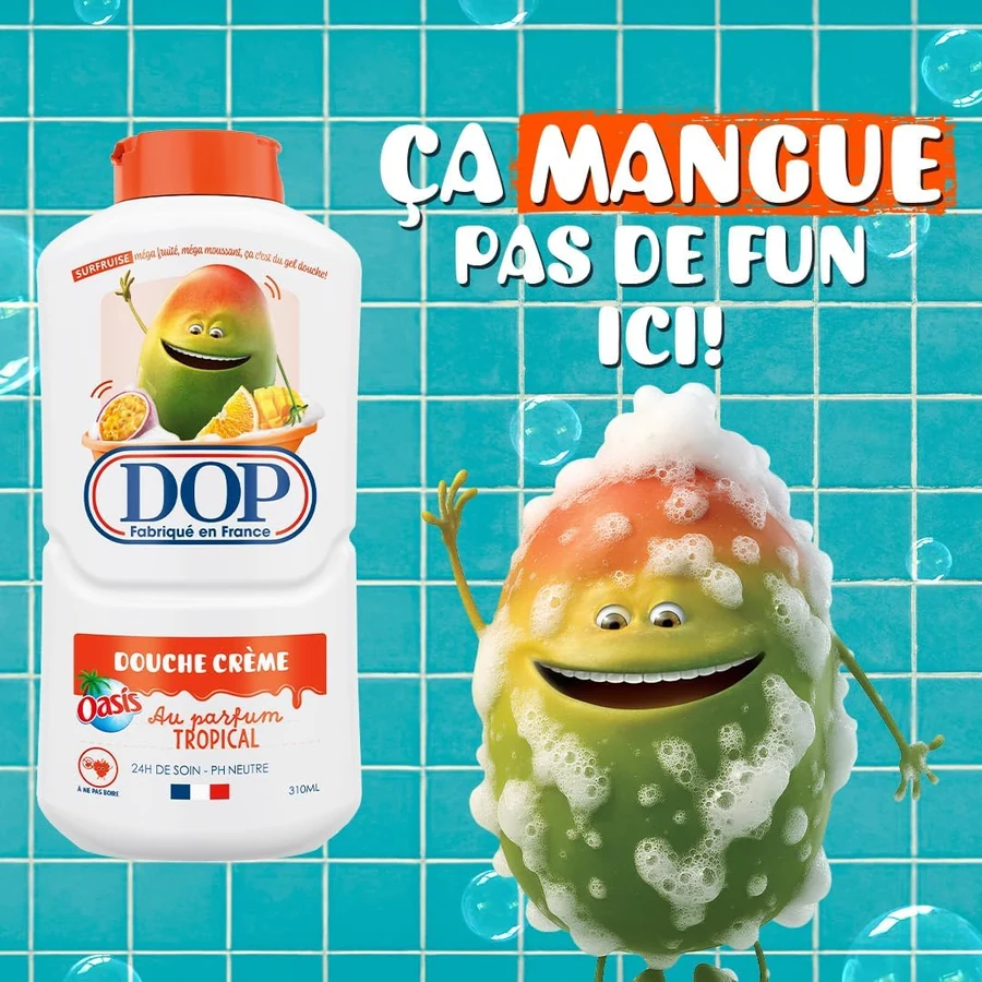 Douche crème Tropical